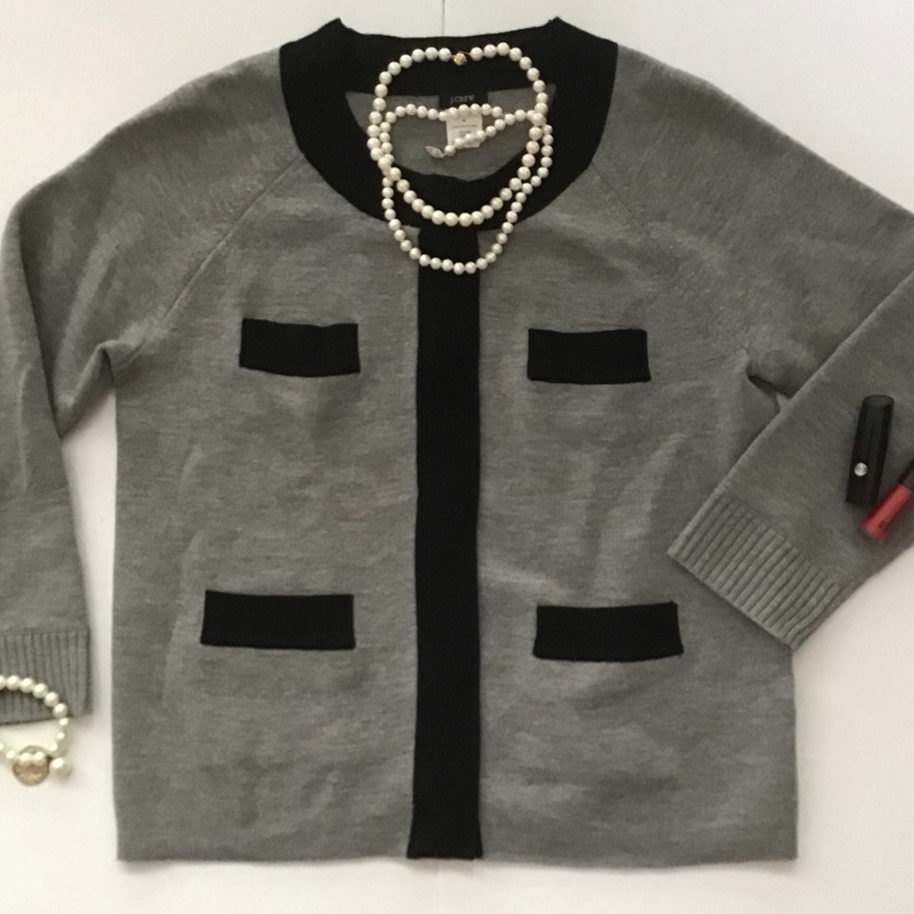J. Crew Merino Wool Cardigan Sz. M